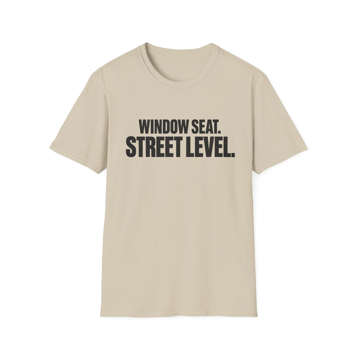 Window Seat. Street Level T-Shirt