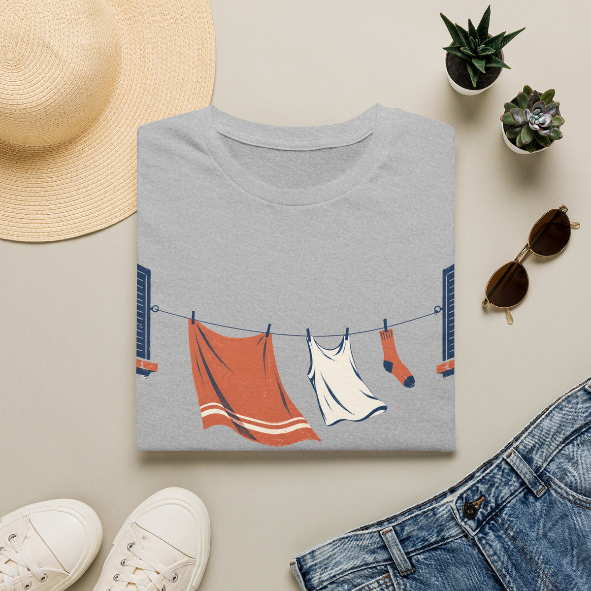 Clothes Line T-Shirt