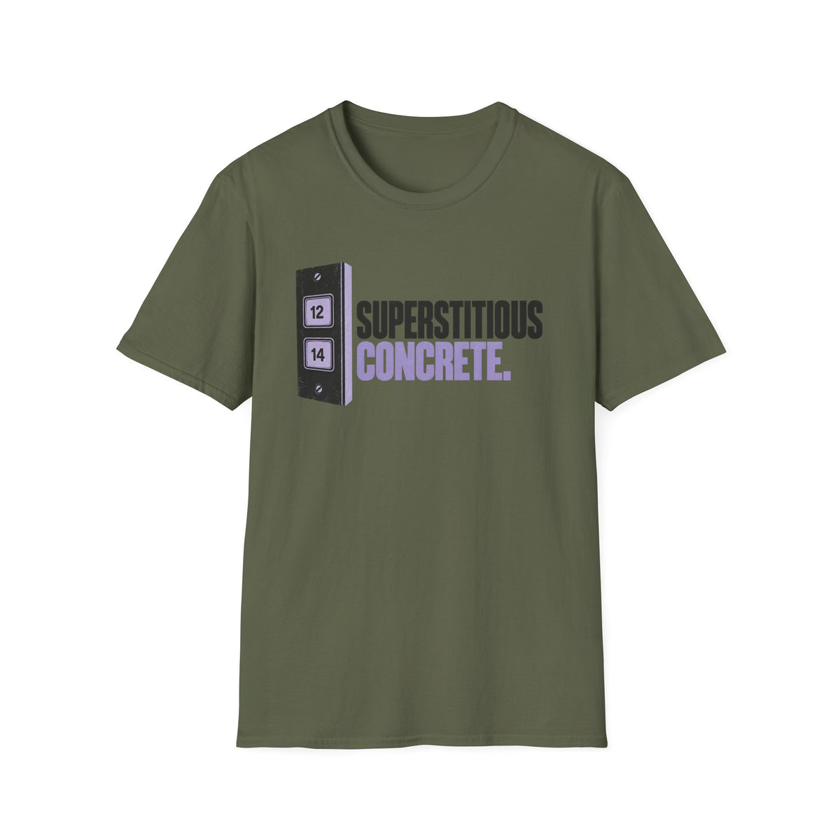 Superstitious Concrete T-Shirt