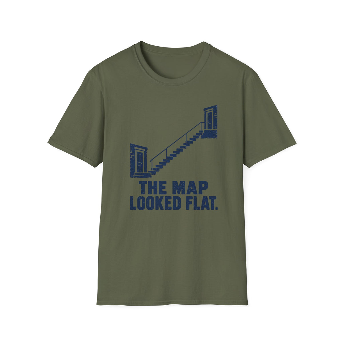 The Map Looked Flat T-Shirt