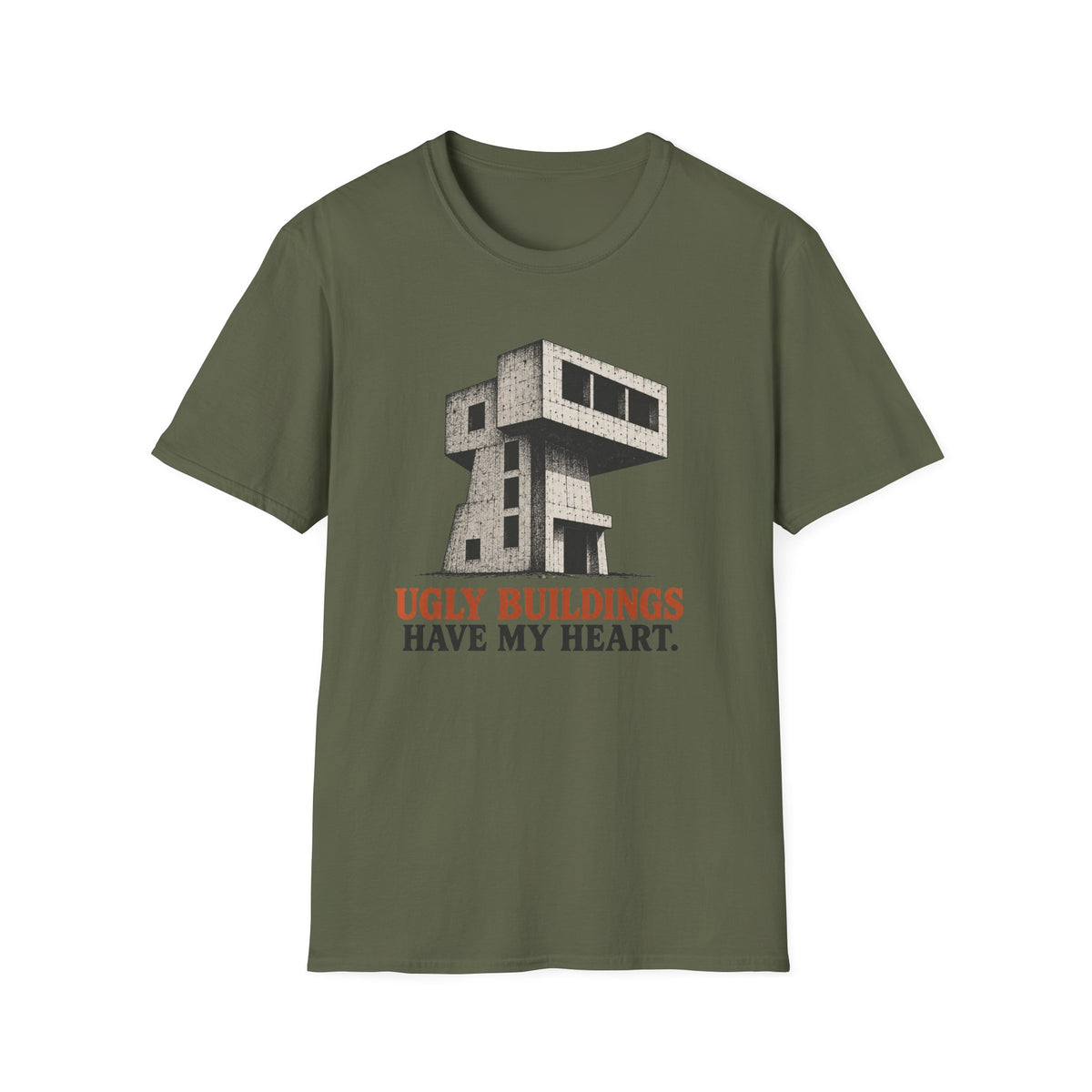 Ugly Buildings Have My Heart T-Shirt