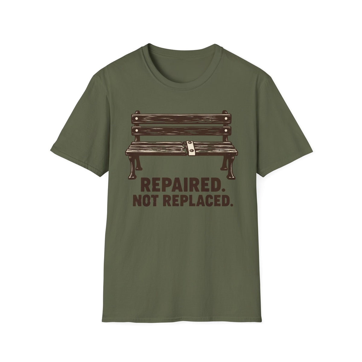 Repaired Not Replaced T-Shirt